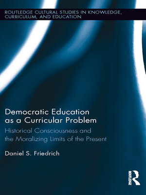 cover image of Democratic Education as a Curricular Problem